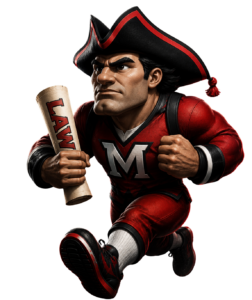 logo for John Marshall Highschool Football team